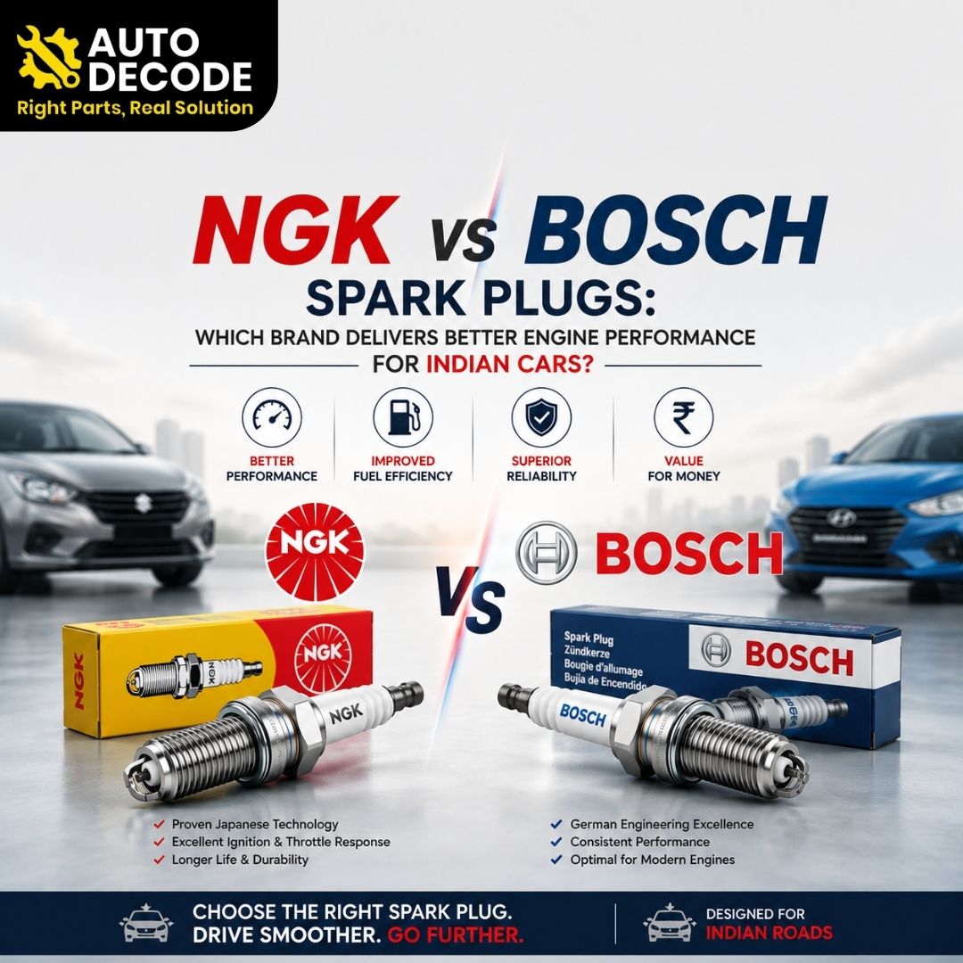NGK vs Bosch Spark Plugs: Which Brand Delivers Better Engine Performance for Indian Cars?
