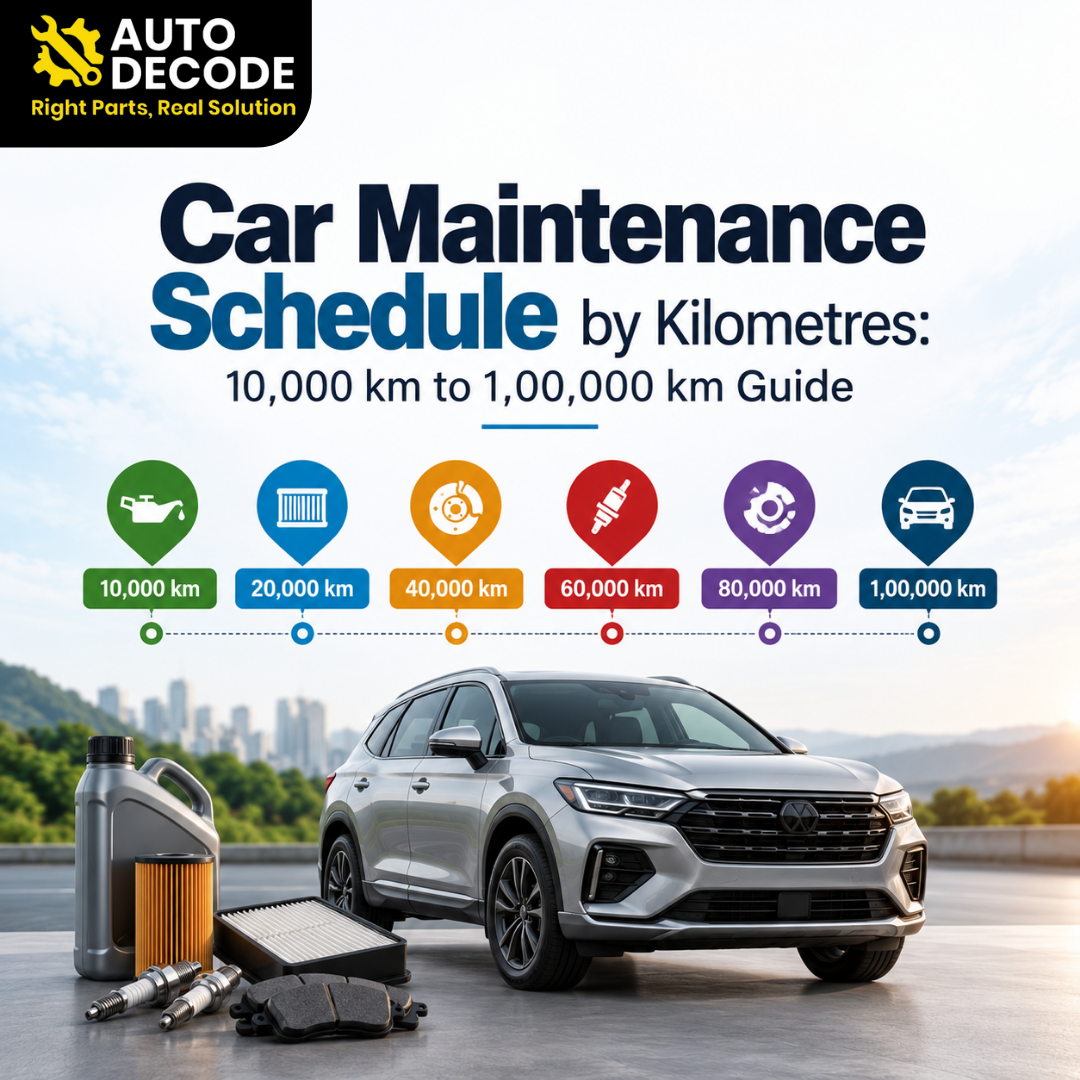 Car Maintenance Schedule by Kilometres: 10,000 km to 1,00,000 km Guide