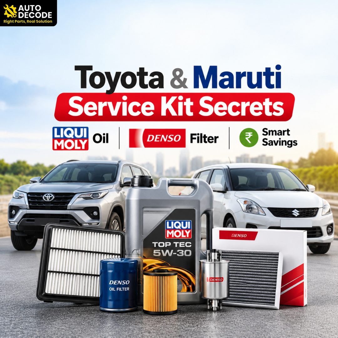 Toyota & Maruti Service Kit Secrets: Liqui Moly Oil, Denso Filter & Smart Savings