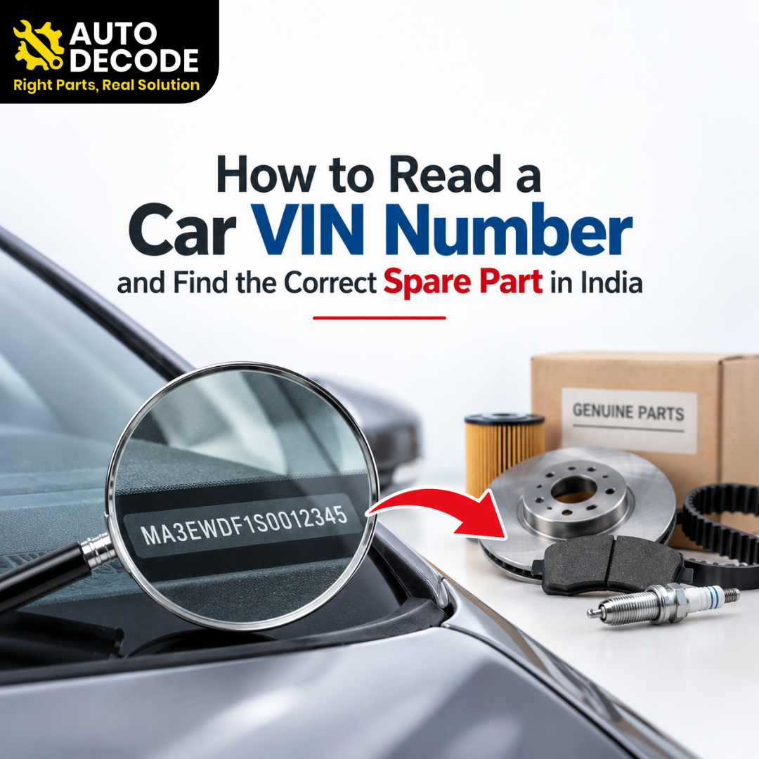 How to Read a Car VIN Number and Find the Correct Spare Part in India