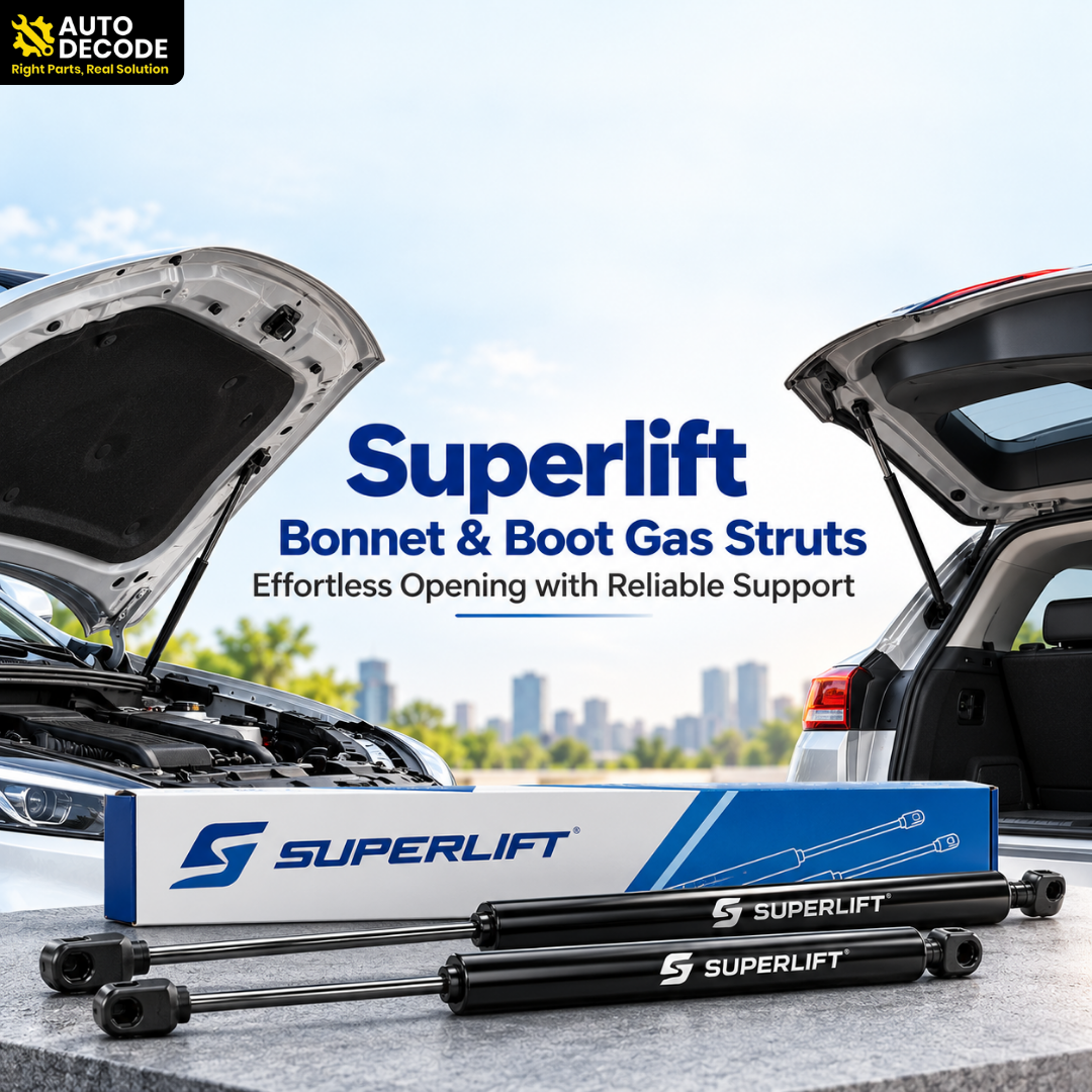 Superlift Bonnet & Boot Gas Struts – Effortless Opening with Reliable Support