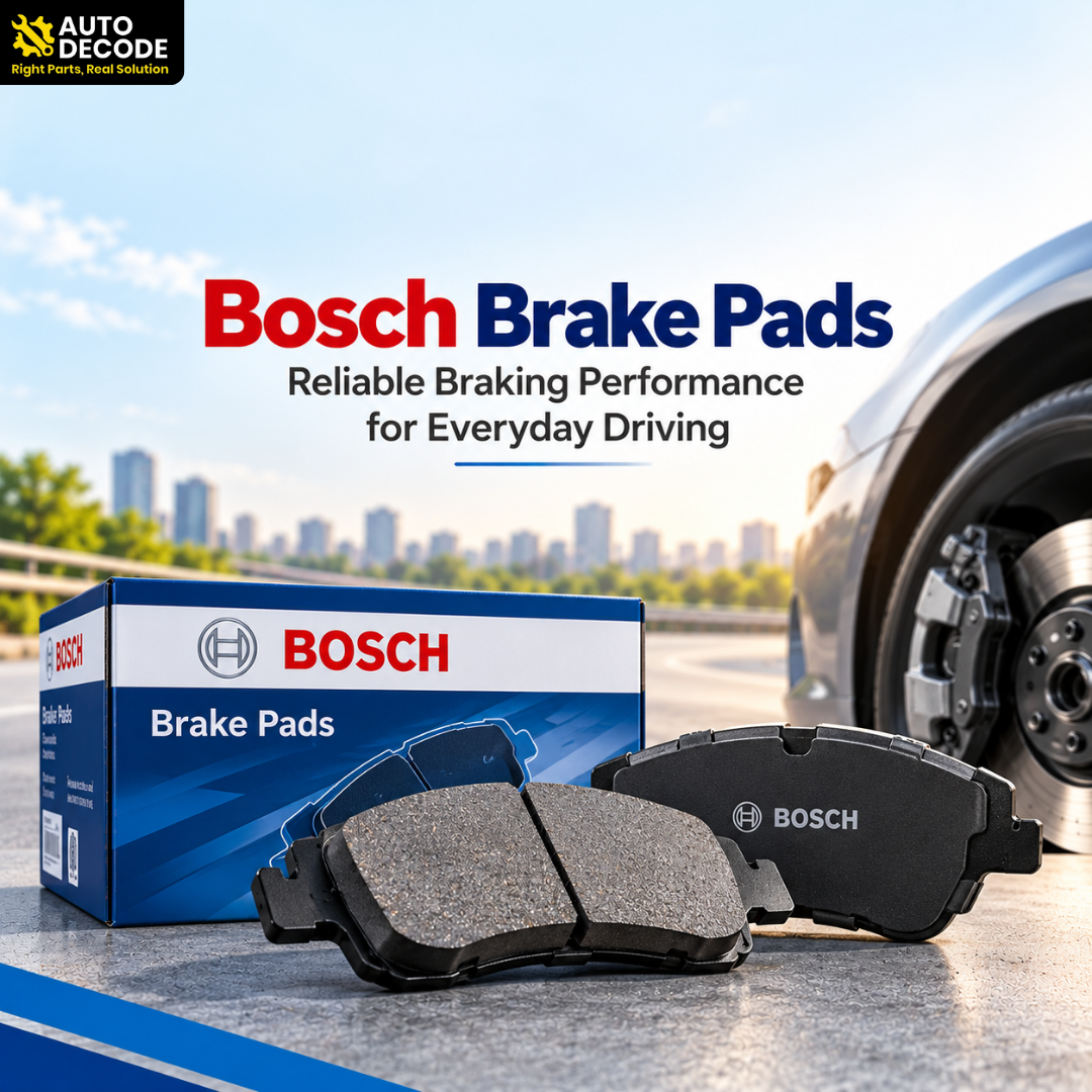 Bosch Brake Pads – Reliable Braking Performance for Everyday Driving