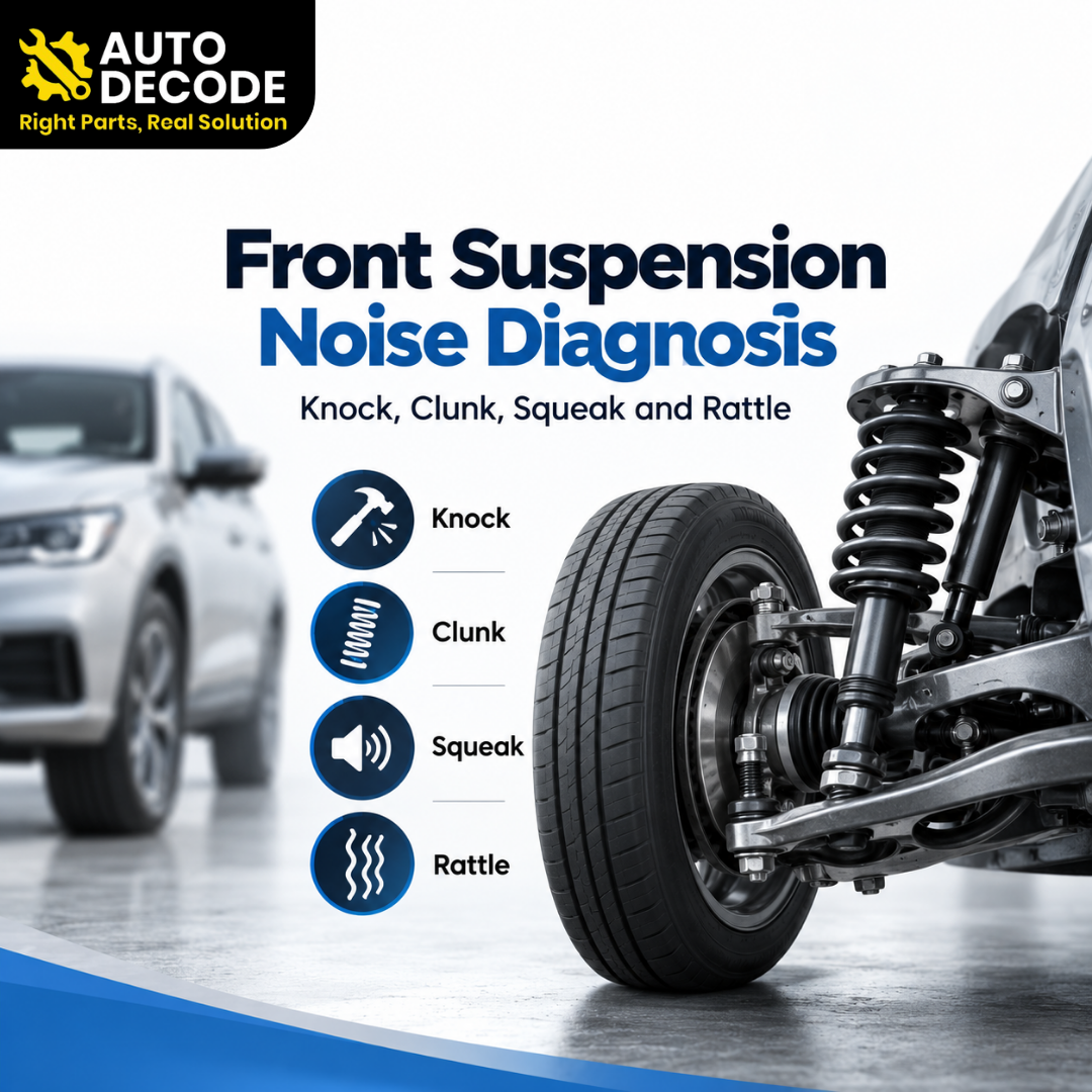 Front Suspension Noise Diagnosis: Knock, Clunk, Squeak and Rattle