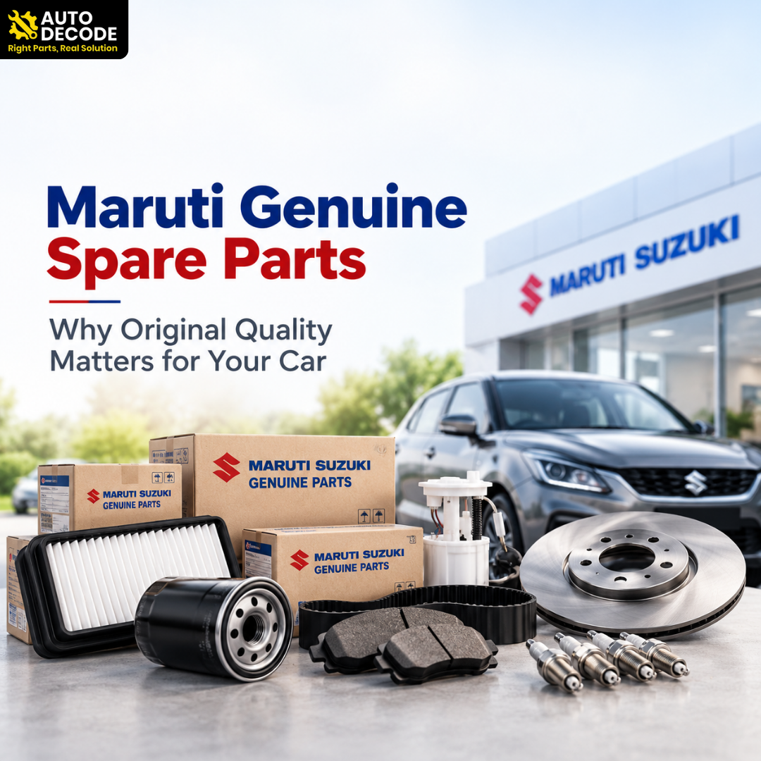 Maruti Genuine Spare Parts: Why Original Quality Matters for Your Car