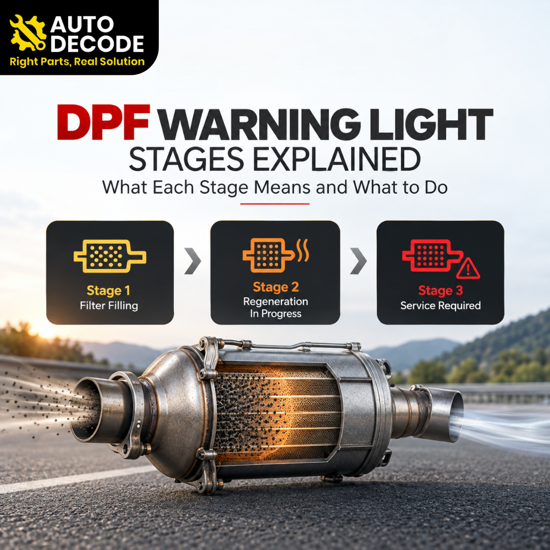 DPF Warning Light Stages Explained: What Each Stage Means and What to Do