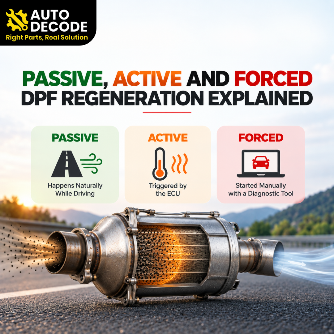 Passive, Active and Forced DPF Regeneration Explained