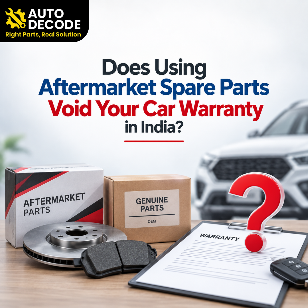 Does Using Aftermarket Spare Parts Void Your Car Warranty in India?