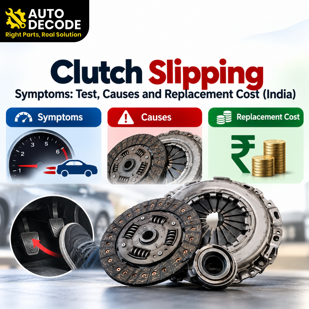 Clutch Slipping Symptoms: Test, Causes and Replacement Cost (India)