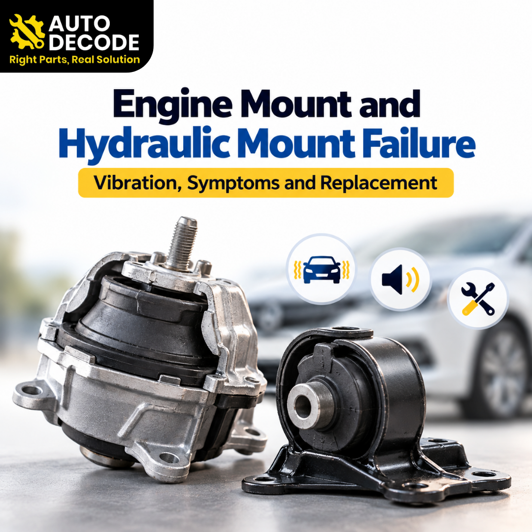 Engine Mount and Hydraulic Mount Failure: Vibration, Symptoms and Replacement