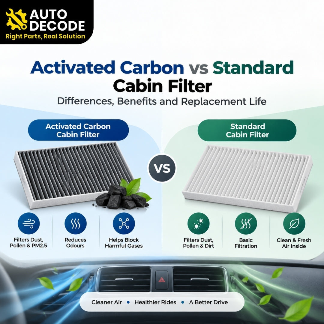 Activated Carbon vs Standard Cabin Filter: Differences, Benefits and Replacement Life
