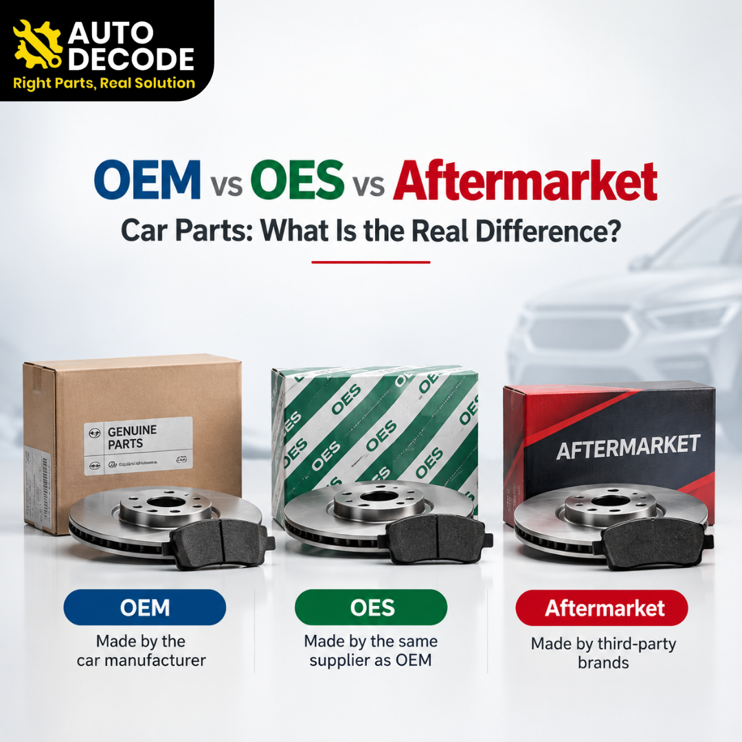 OEM vs OES vs Aftermarket Car Parts: What Is the Real Difference?