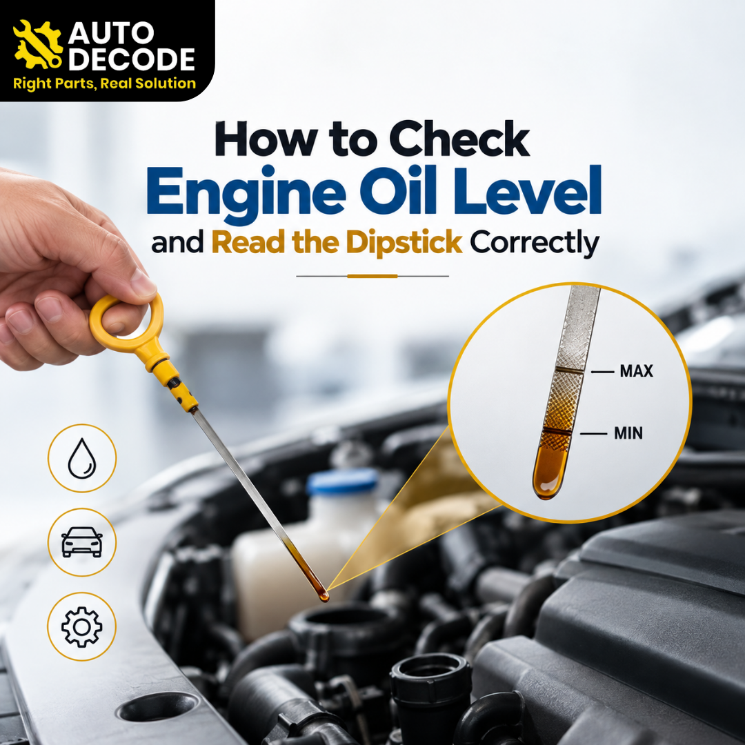 How to Check Engine Oil Level and Read the Dipstick Correctly