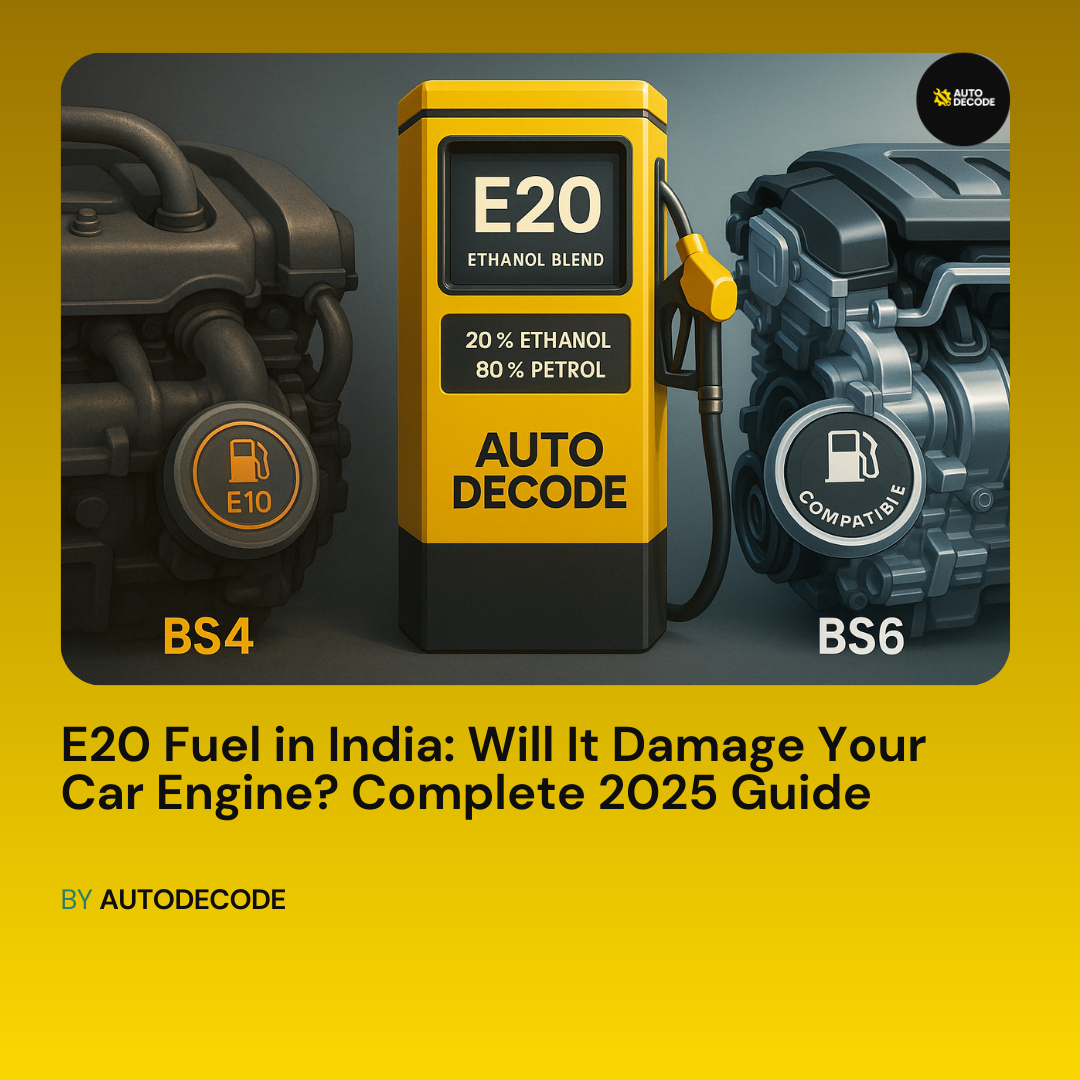 E20 Fuel in India: Will It Damage Your Car Engine? Complete 2025 Guide