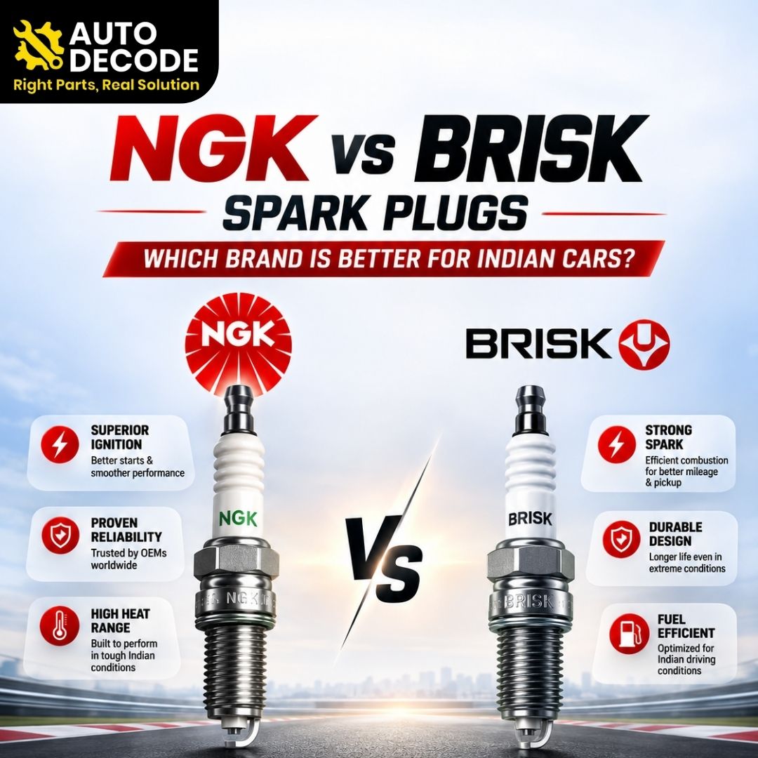 NGK vs Brisk Spark Plugs: Which Brand Is Better for Indian Cars?