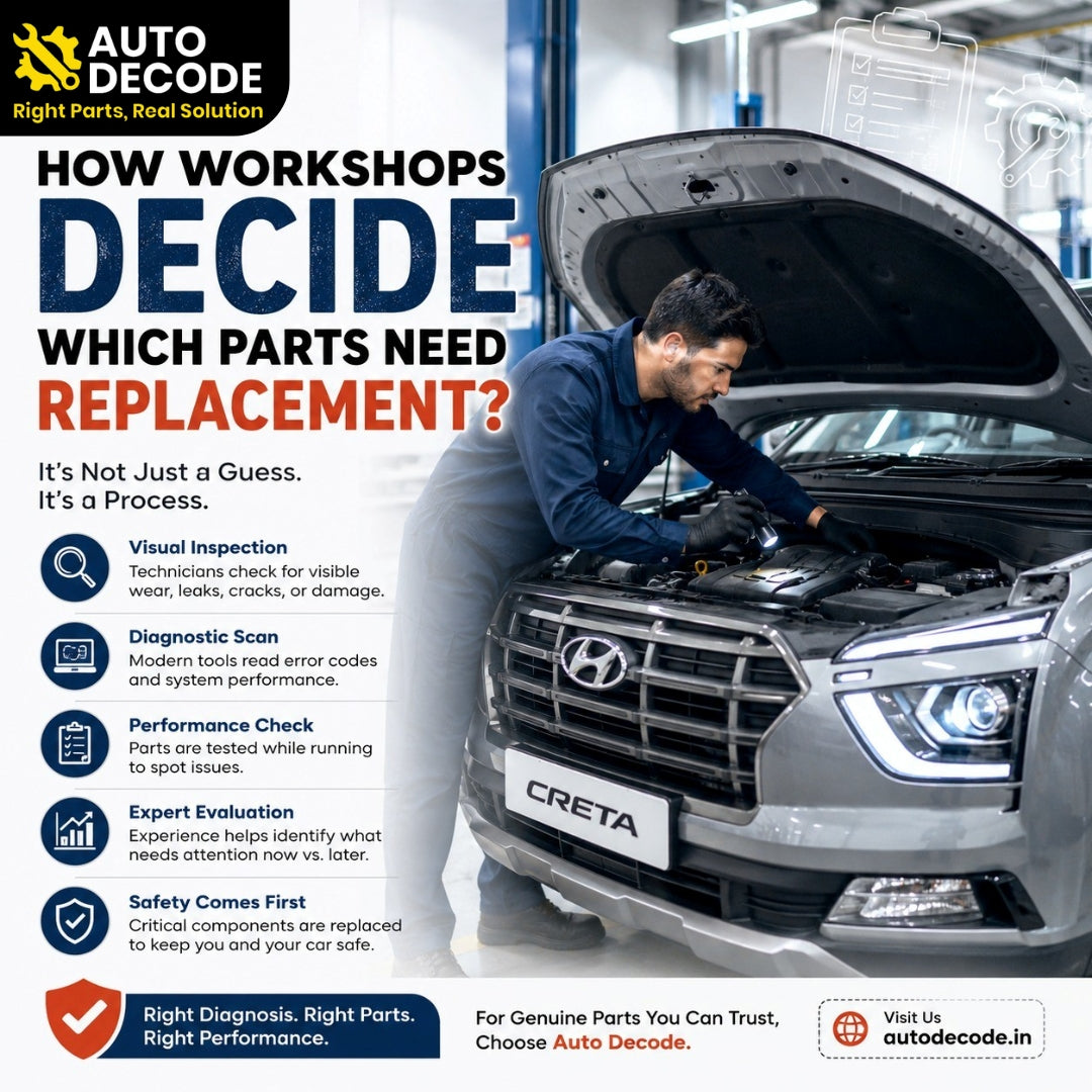 How Workshops Decide Which Parts Need Replacement?