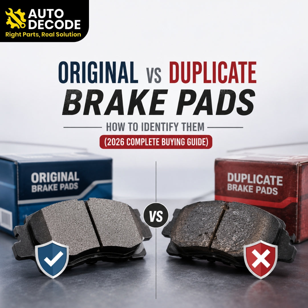 Original vs Duplicate Brake Pads: How to Identify Them (2026 Complete Buying Guide)