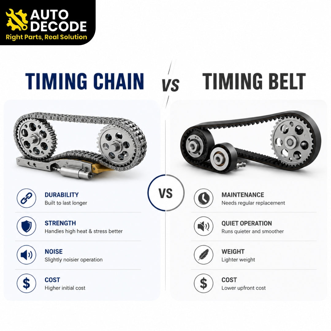 Timing Chain vs Timing Belt: What Every Indian Car Owner Must Know?