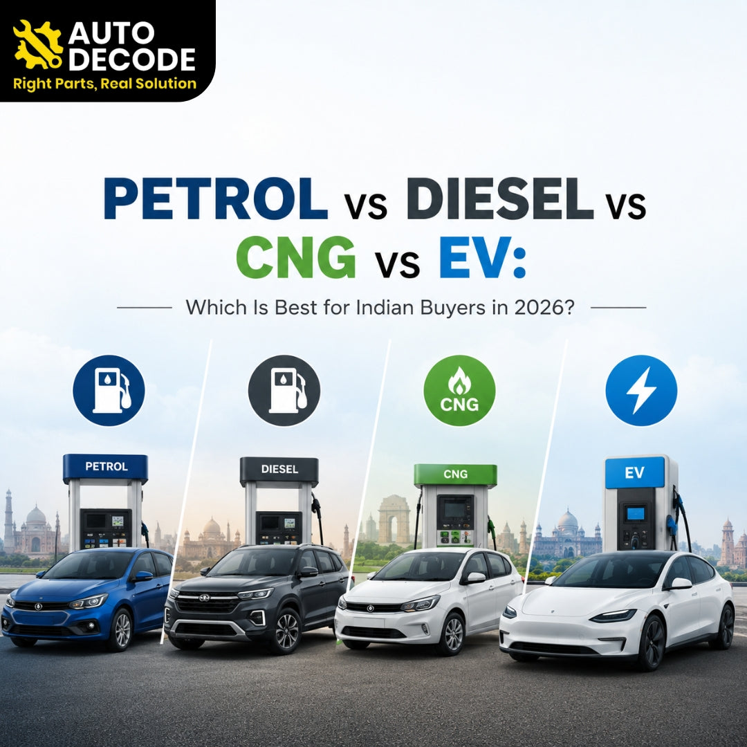 Petrol vs Diesel vs CNG vs EV: Which Is Best for Indian Buyers in 2026?
