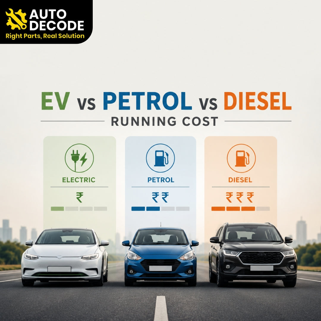 EV vs Petrol vs Diesel Running Cost in India: Which Is Actually Cheaper?