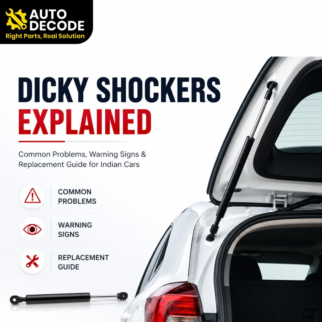 Dicky Shockers Explained – Common Problems, Warning Signs & Replacement Guide for Indian Cars