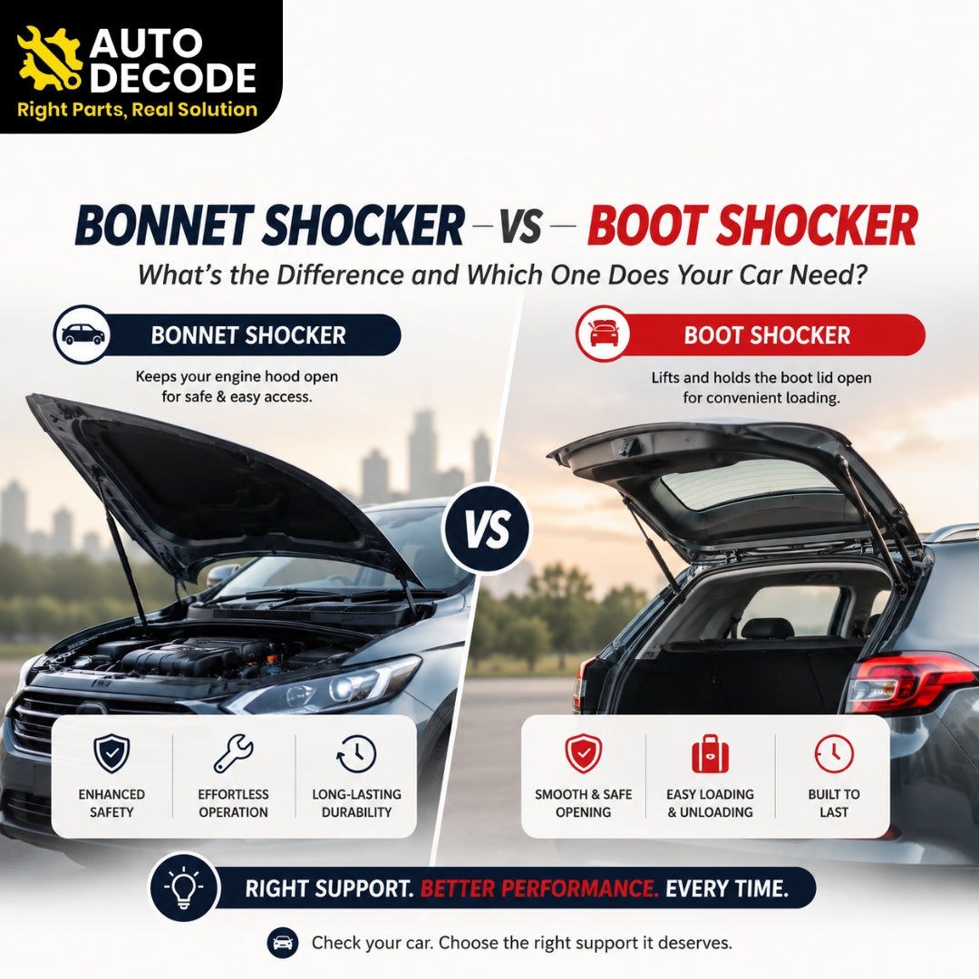 Bonnet Shocker vs Boot Shocker: What's the Difference and Which One Does Your Car Need?