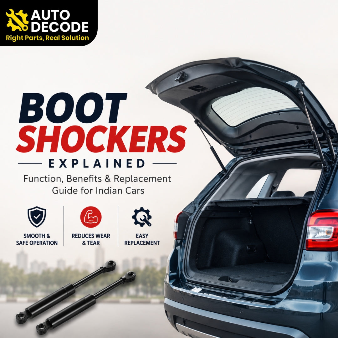 Boot Shockers Explained: Function, Benefits & Replacement Guide for Indian Cars