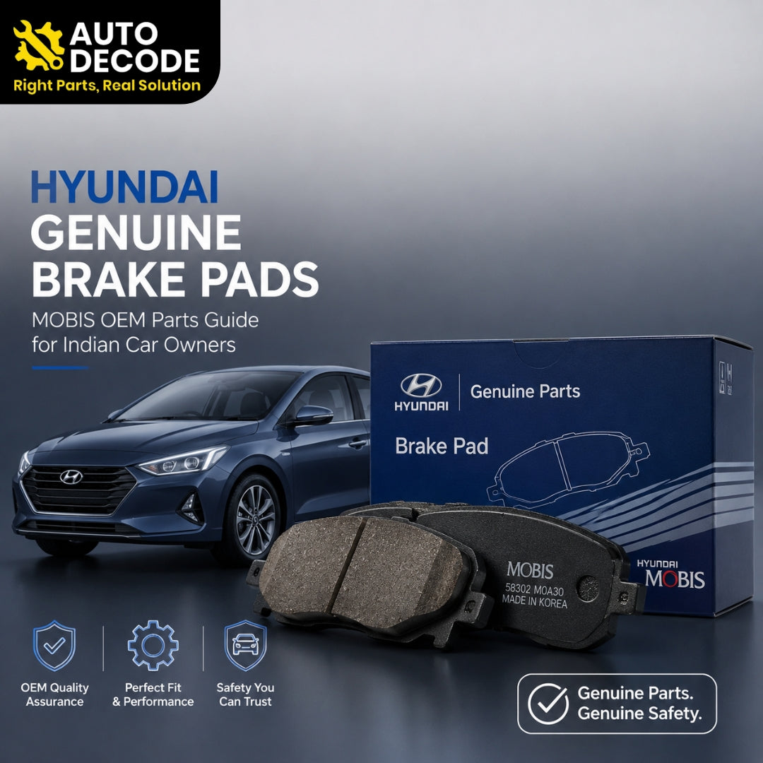 Hyundai Genuine Brake Pads: Mobis OEM Parts Guide for Indian Car Owners