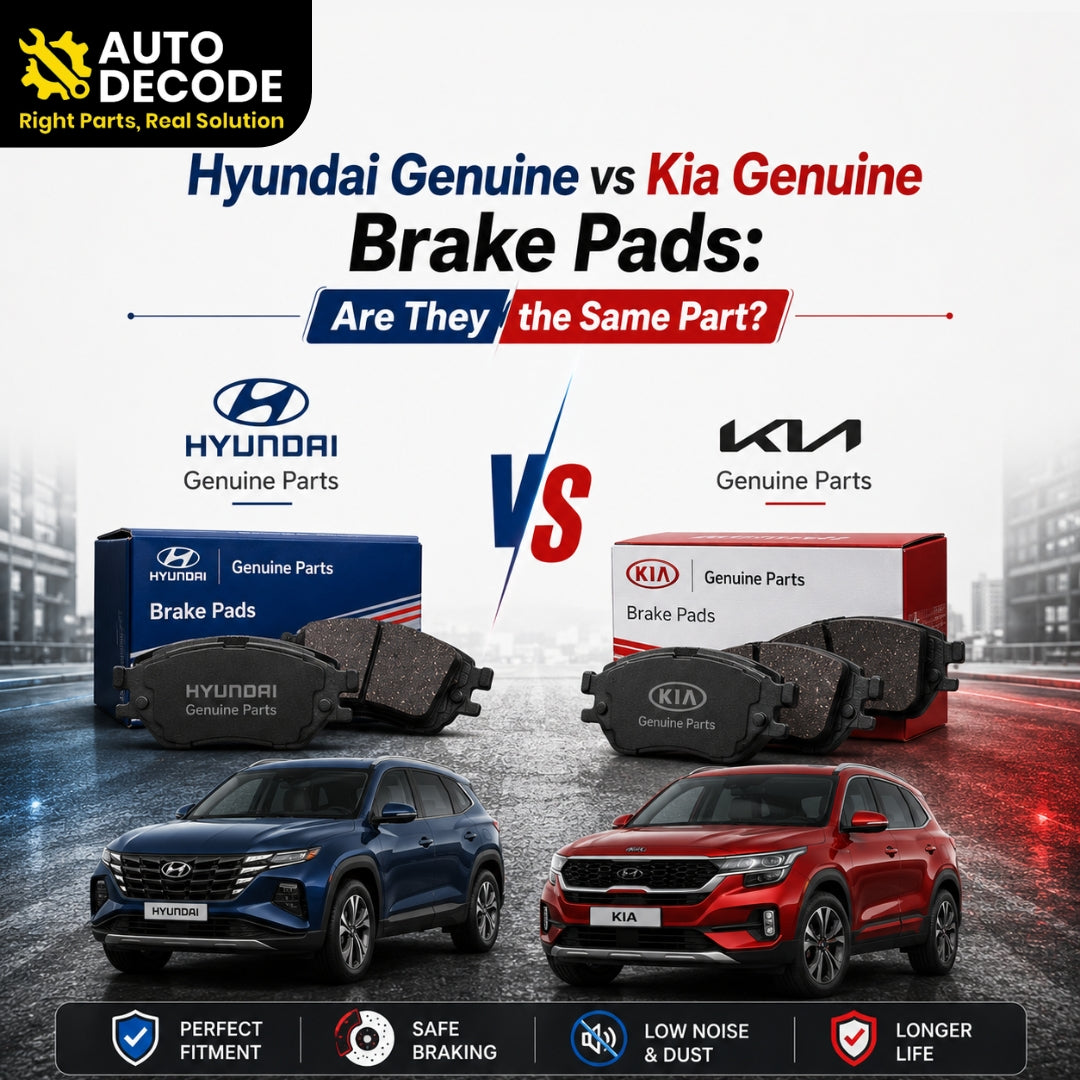 Hyundai Genuine vs Kia Genuine Brake Pads: Are They the Same Part?