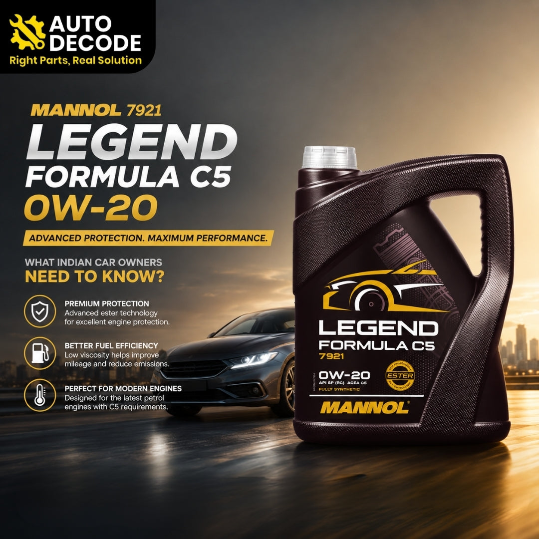 MANNOL 7921 Legend Formula C5 0W-20 Engine Oil – What Indian Car Owners Need to Know?