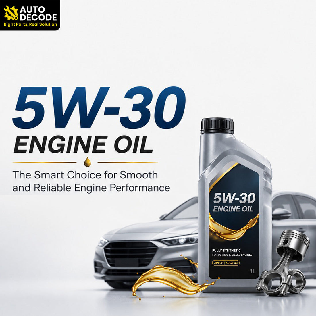 5W-30 Engine Oil: The Smart Choice for Smooth and Reliable Engine Performance