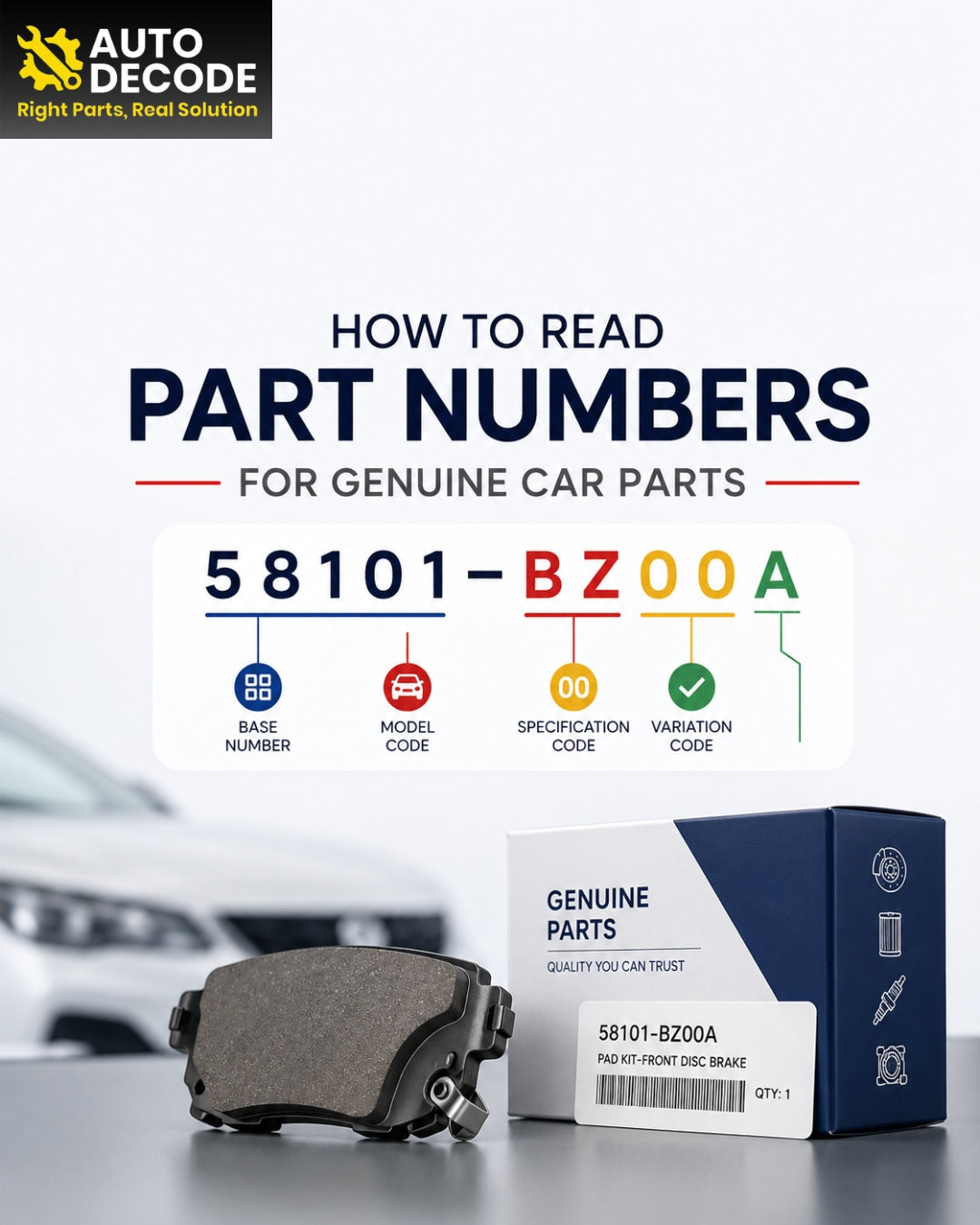 How to Read Car Part Numbers | Auto Decode Guide for Indian Car Owners