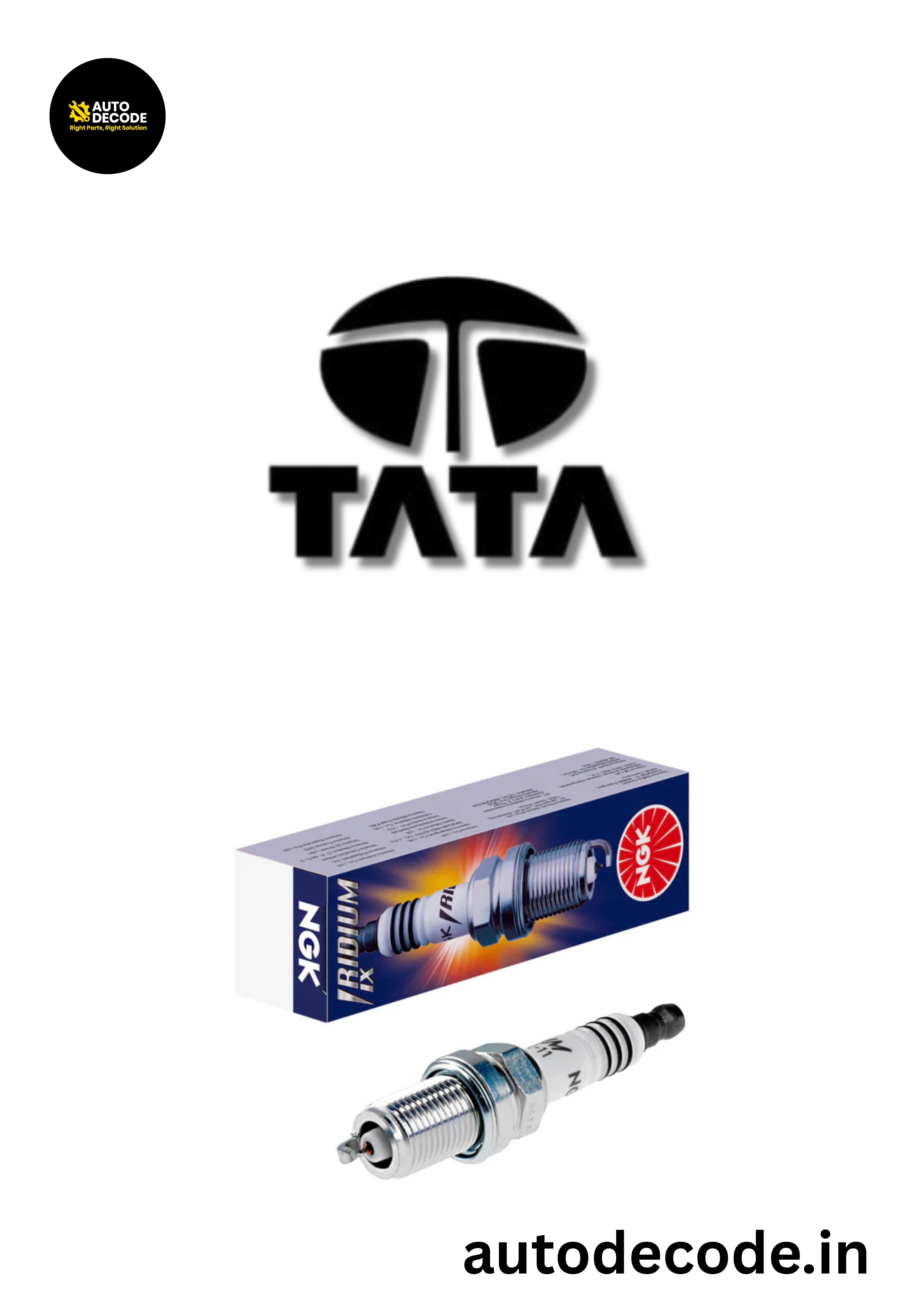 NGK Iridium Spark Plugs LKR7BIX-P | Tata Motors