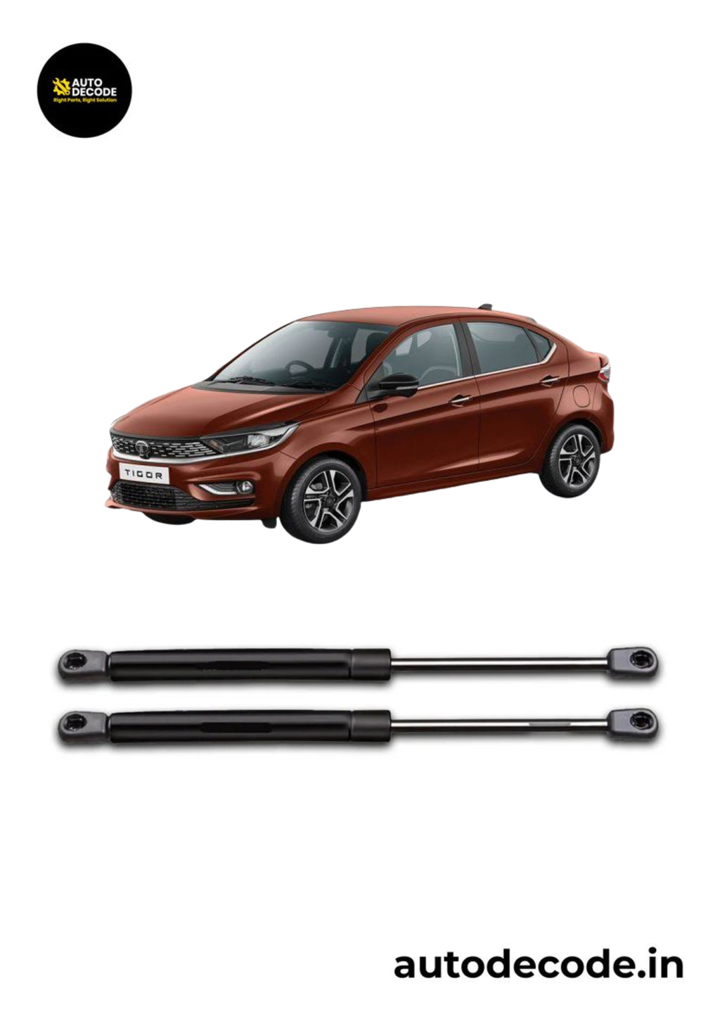 Boot Gas Struts for Tata Tigor | Dicky Lift Support | Set of 2