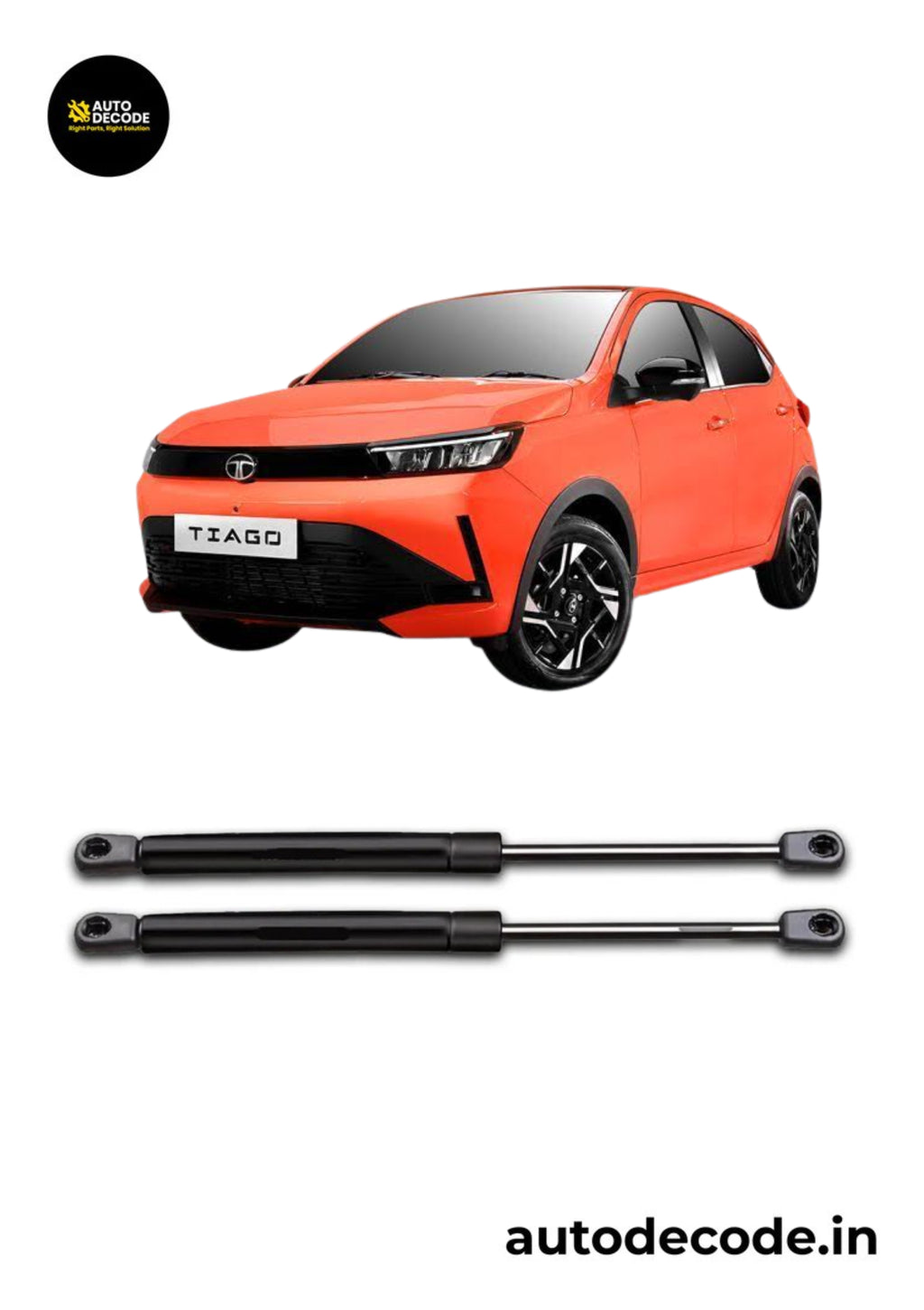 Boot Gas Struts for Tata Tiago | Dicky Lift Support | Set of 2