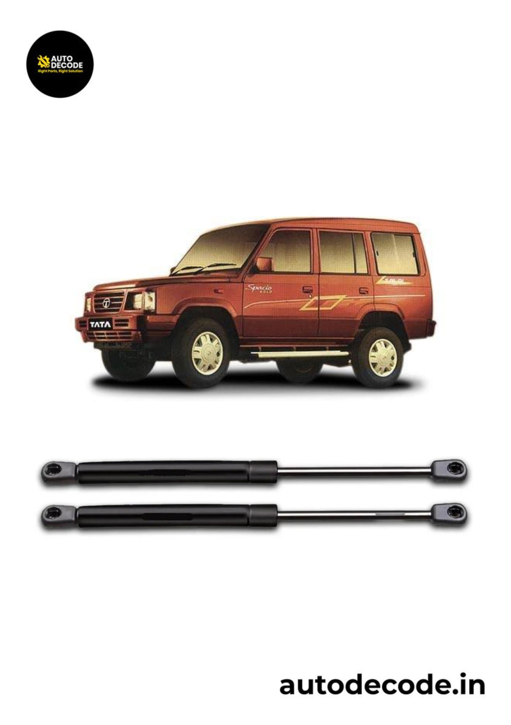 Boot Gas Struts for Tata Sumo Grande | Dicky Lift Support | Set of 2