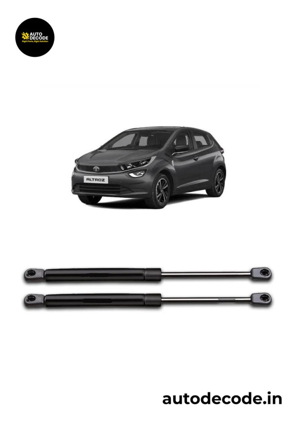 Boot Gas Struts for Tata Altroz | Dicky Lift Support | Set of 2