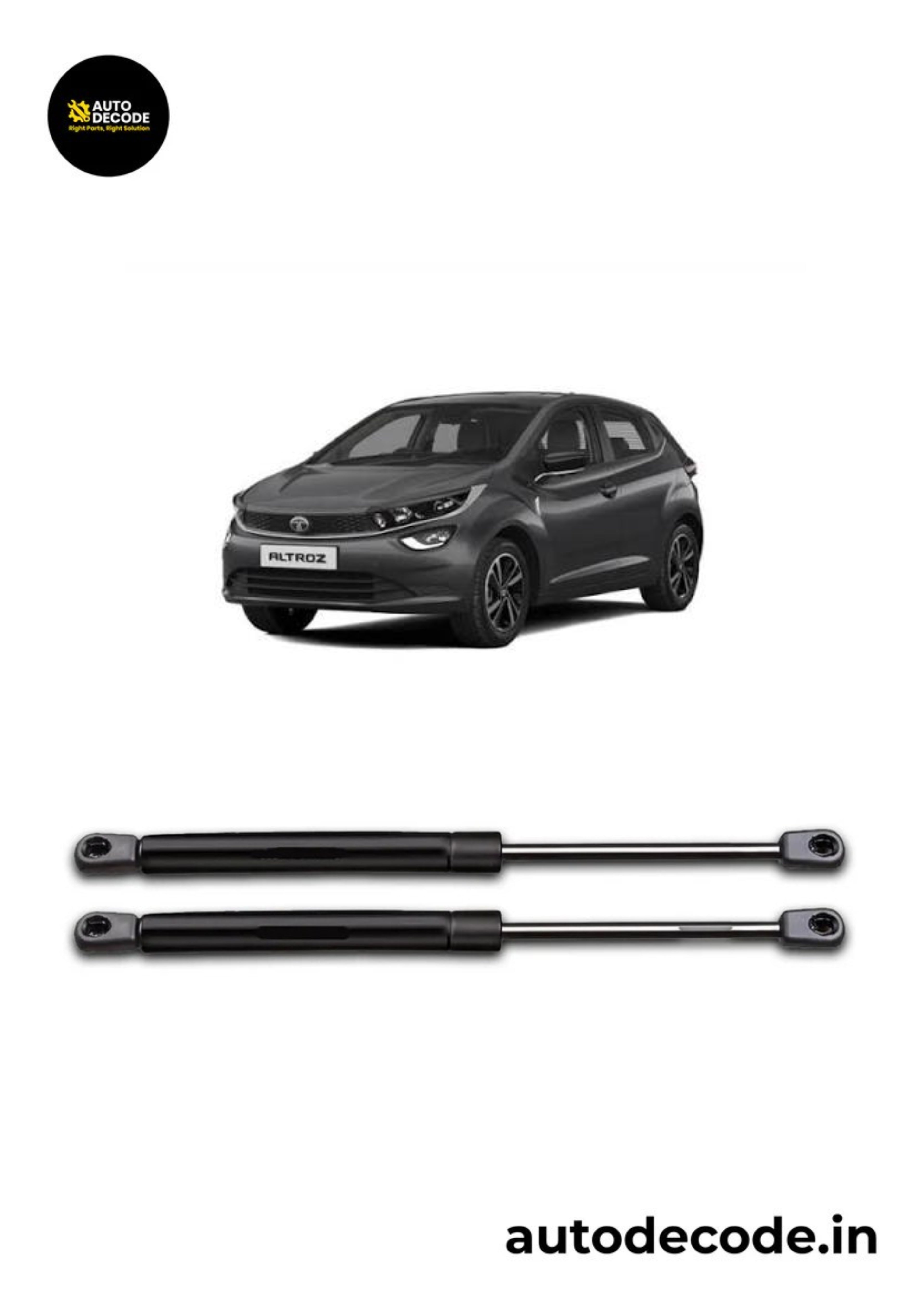 Boot Gas Struts for Tata Altroz | Dicky Lift Support | Set of 2