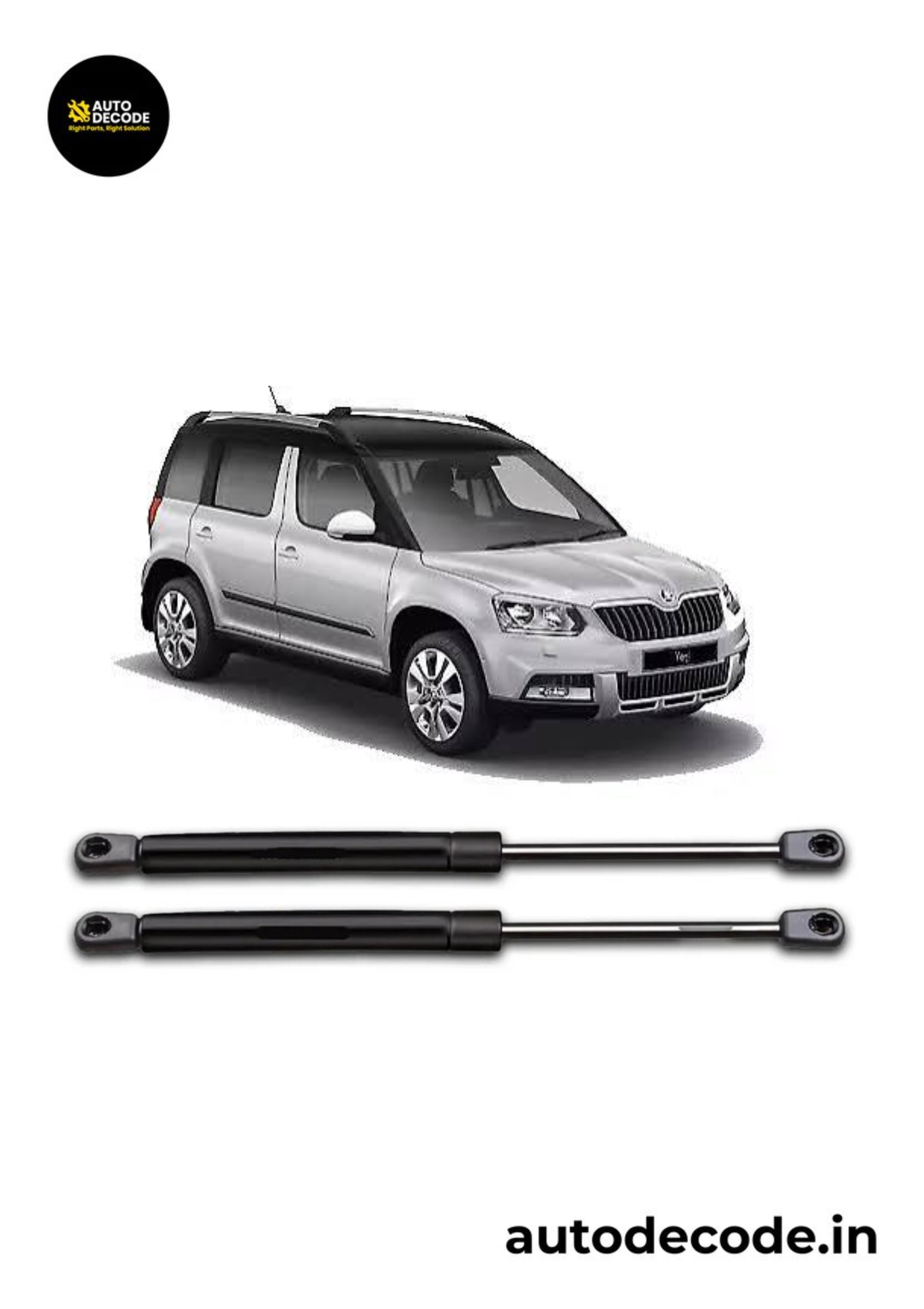 Boot Gas Struts for Skoda Yeti | Dicky Lift Support | Set of 2