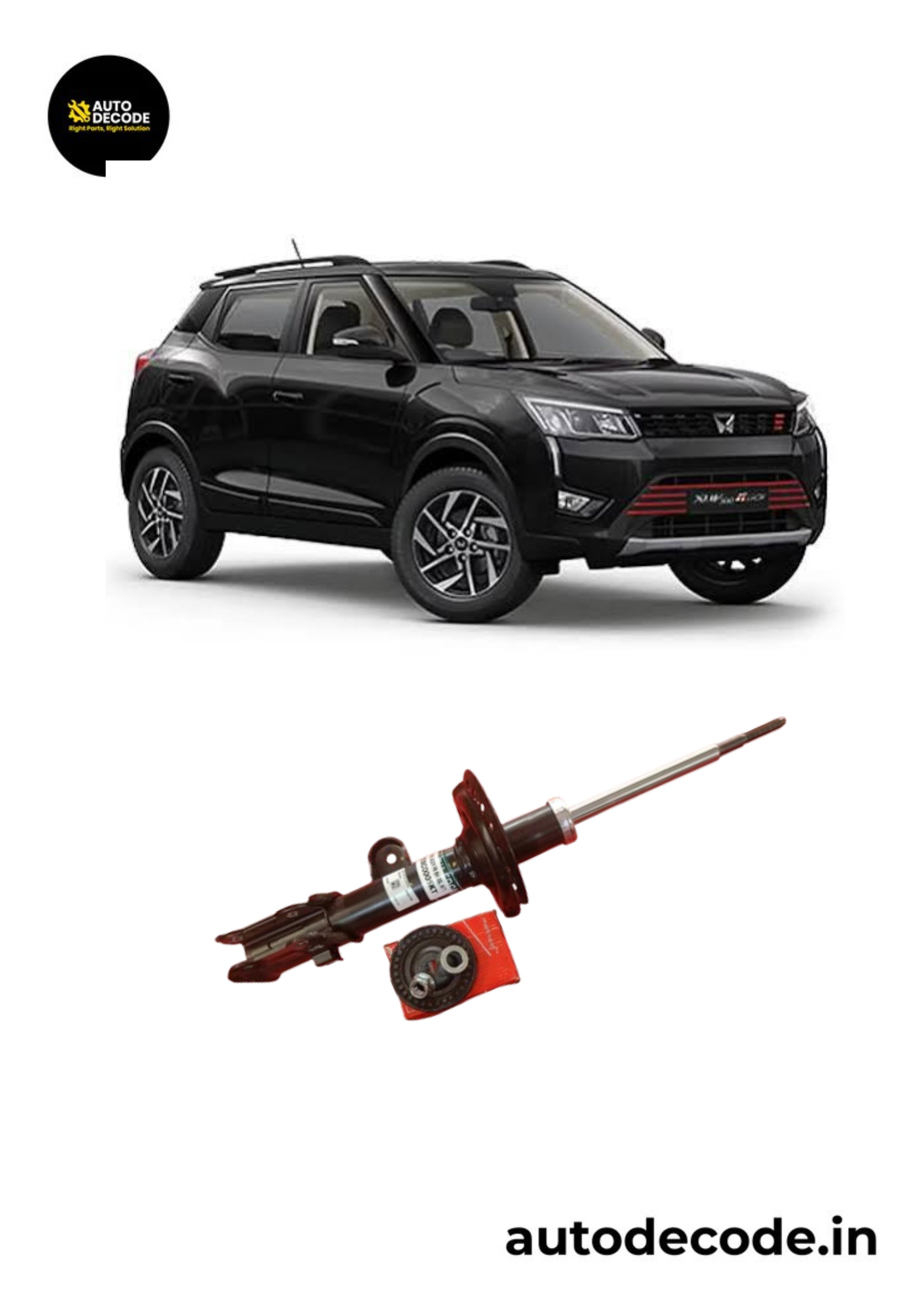 Front Shock Absorber Assembly LH For XUV300 Diesel – Mahindra Genuine