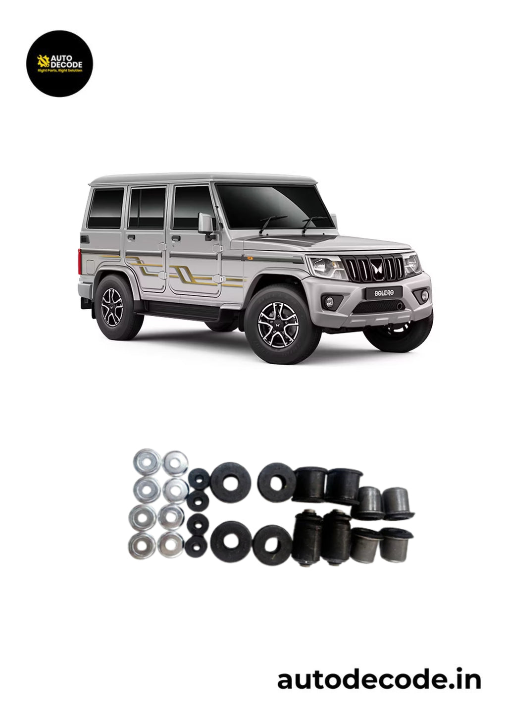 Front Suspension Kit For Mahindra Bolero - Genuine