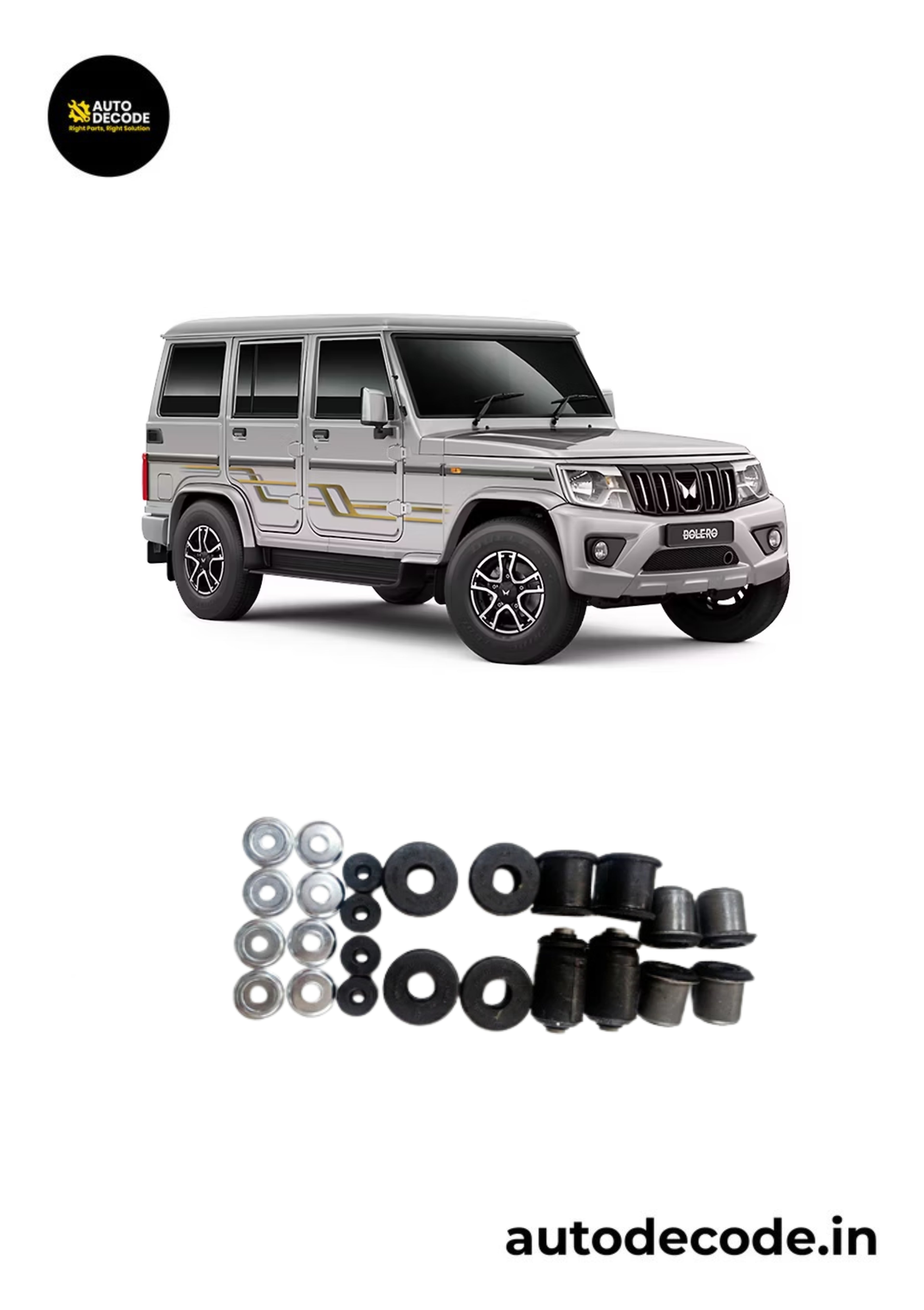 Front Suspension Kit For Mahindra Bolero - Genuine
