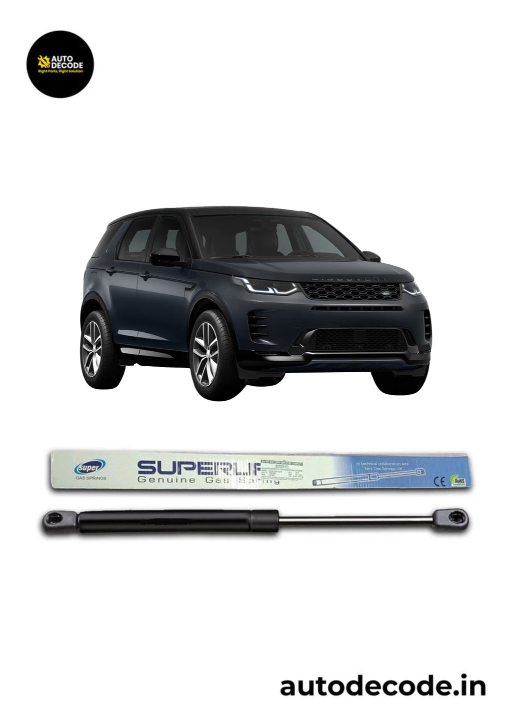 Bonnet Gas Struts for Land Rover Discovery Sport | Hood Lift Support | Set of 2