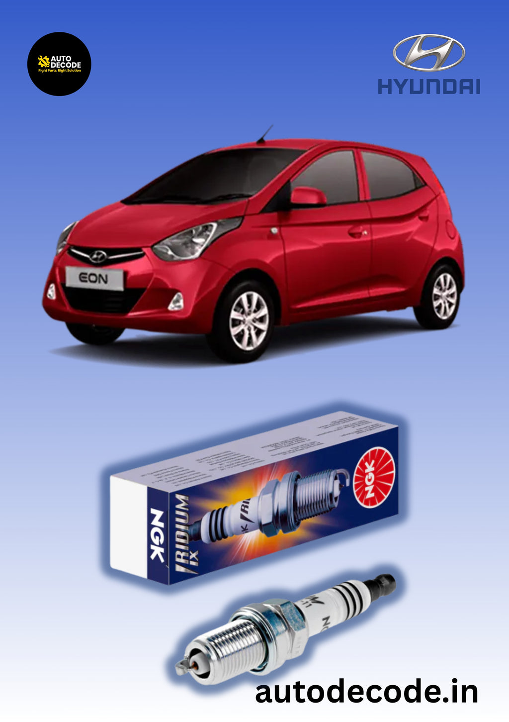 NGK Iridium Spark Plug LKR7BIX-P for Hyundai – NGK Premium