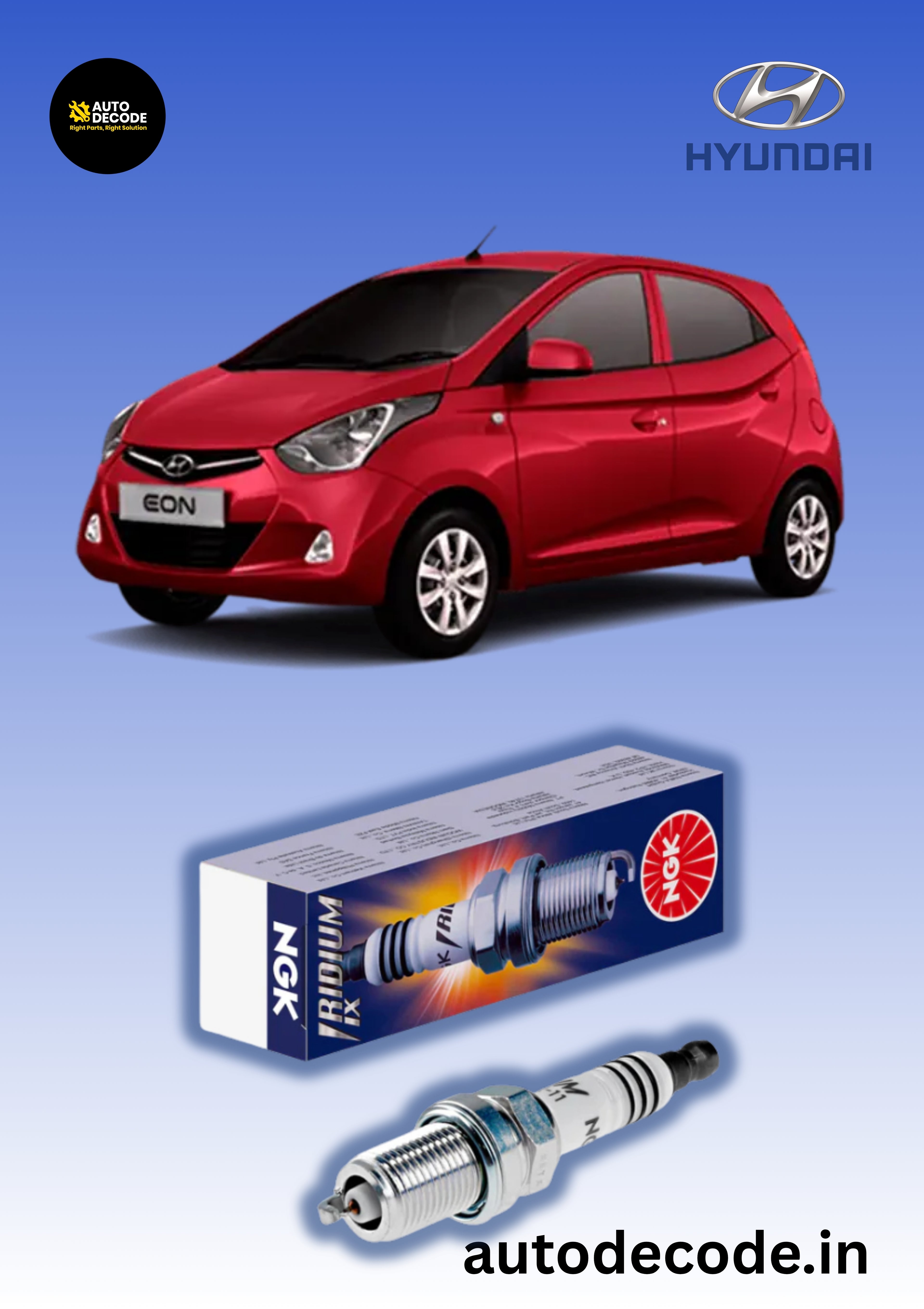 NGK Iridium Spark Plug LKR7BIX-P for Hyundai – NGK Premium