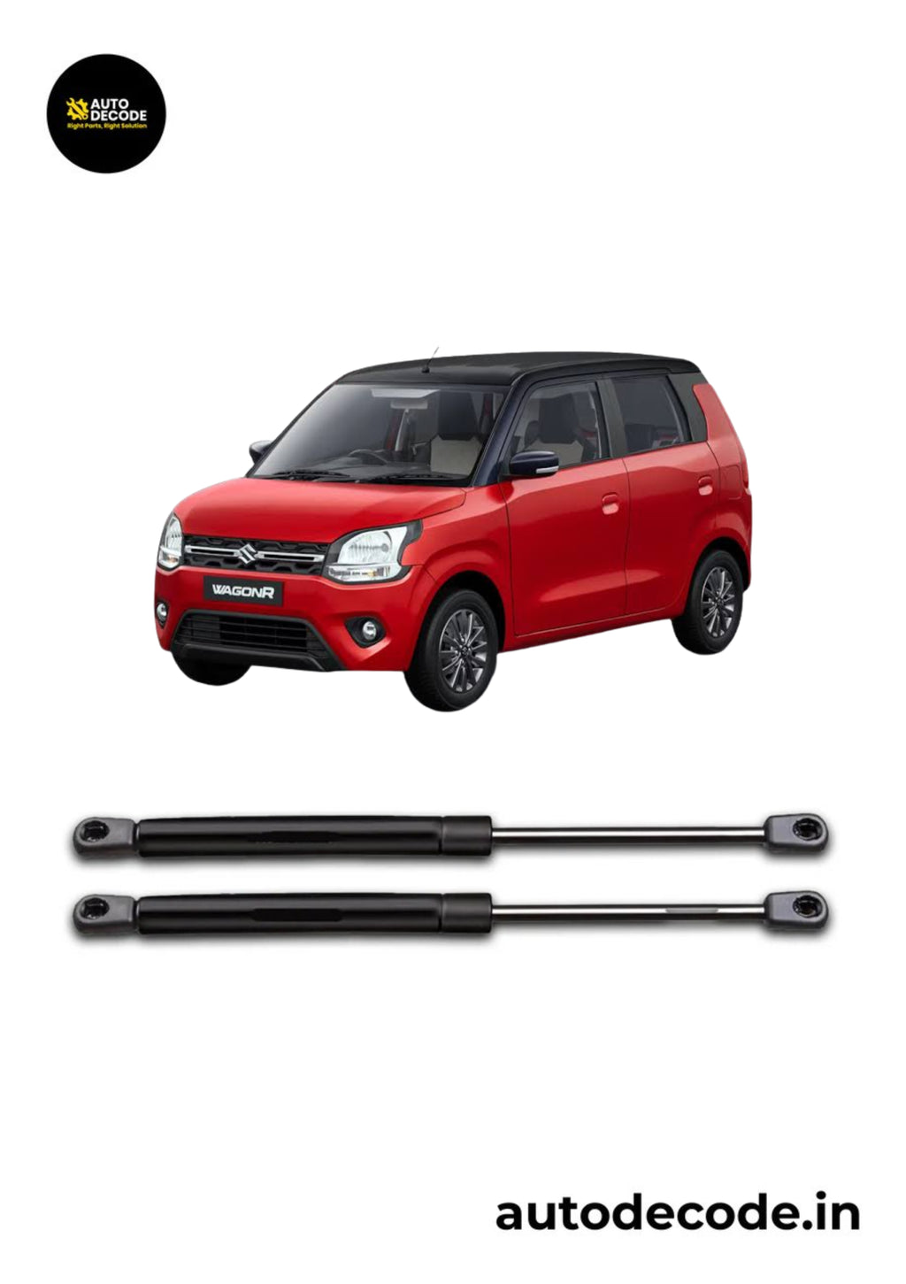 Boot Gas Struts for Maruti Suzuki Wagon R T5 | Dicky Lift Support | Set of 2