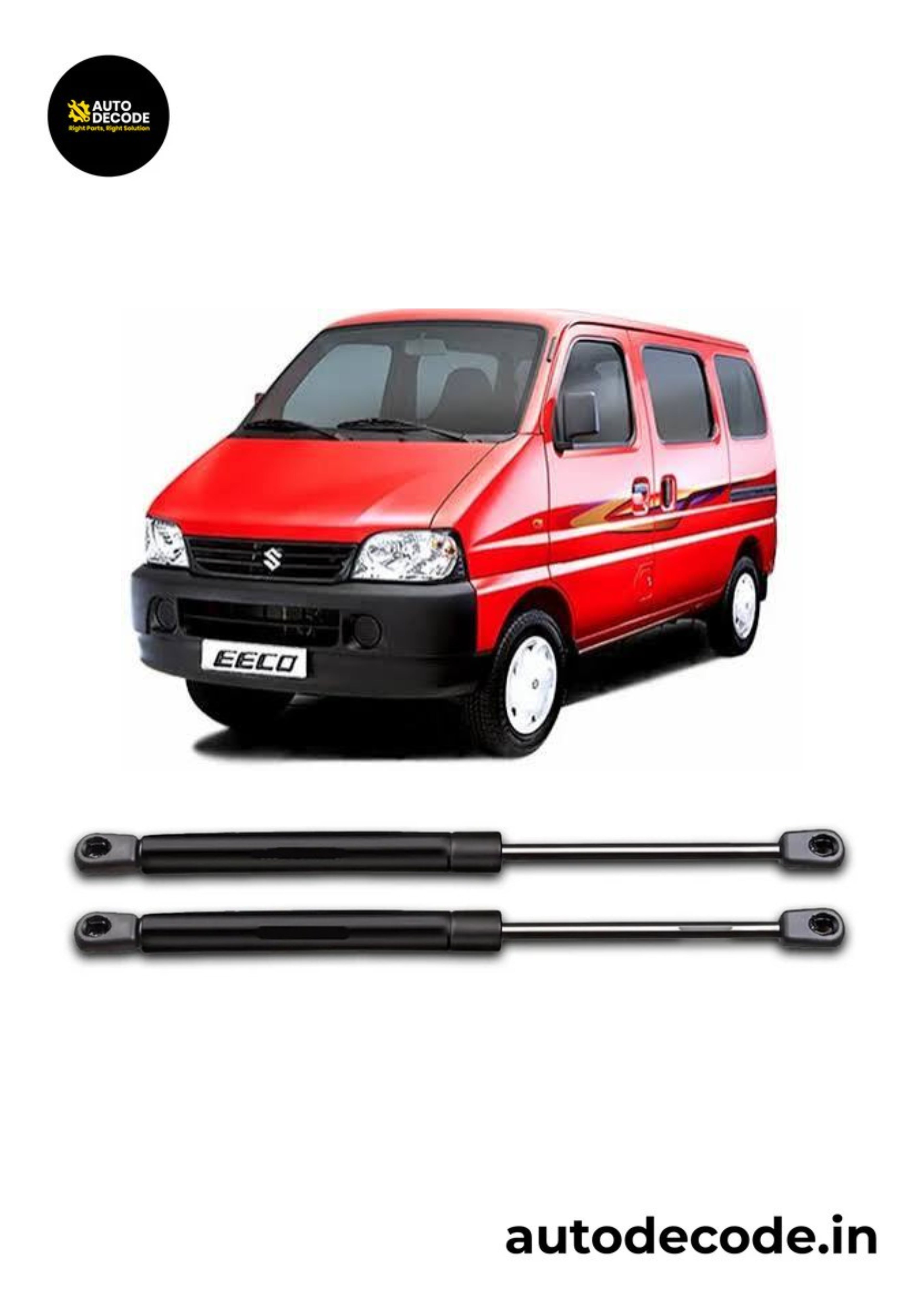 Boot Gas Struts for Maruti Suzuki Van | Dicky Lift Support | Set of 2