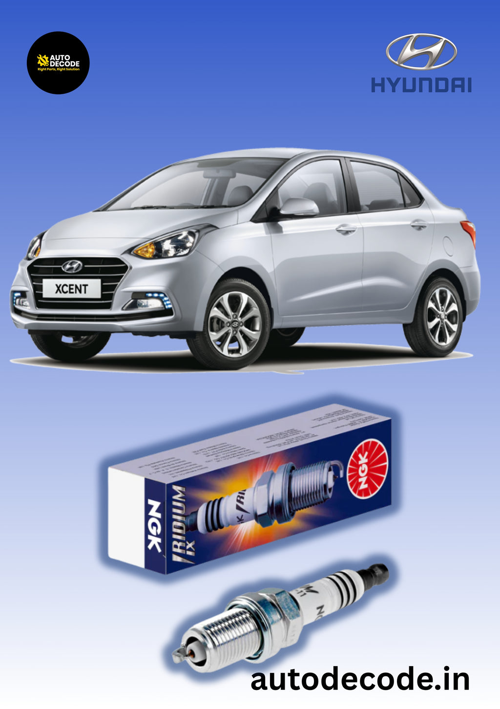NGK Iridium Spark Plug LKR7BIX-P for Hyundai – NGK Premium