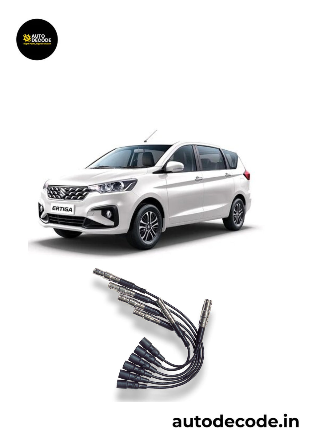 Ignition Cable Set for Maruti Swift and Ertiga
