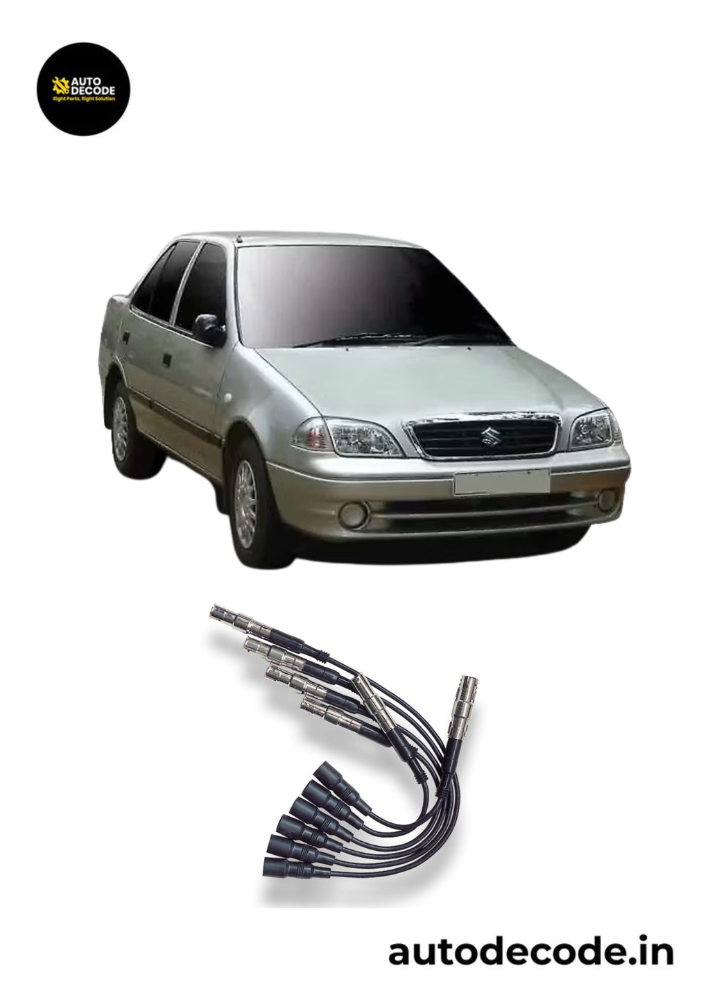 Ignition Cable Set for Maruti Zen and Esteem