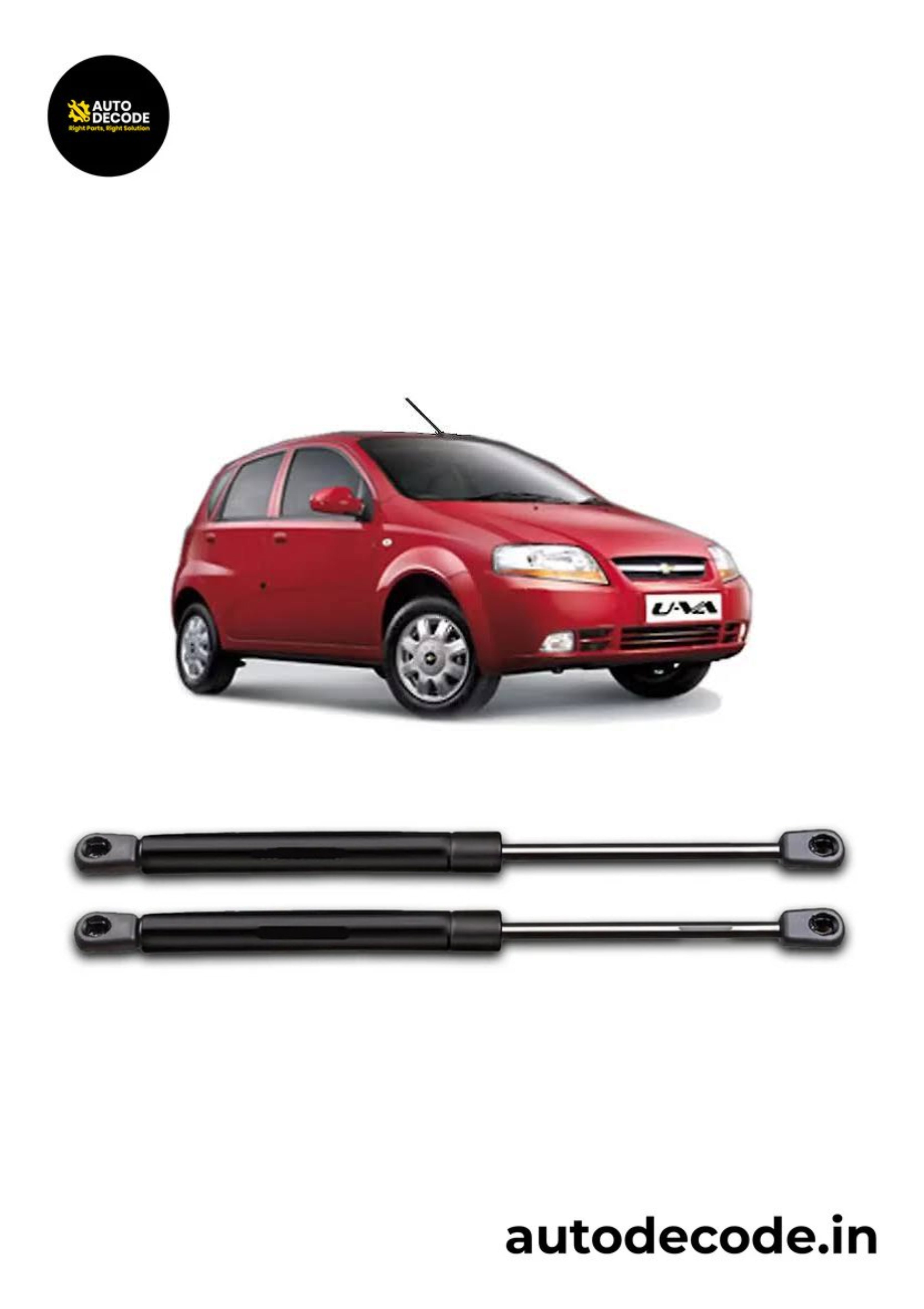 Boot Gas Struts for Chevrolet UVA | Dicky Lift Support | Set of 2